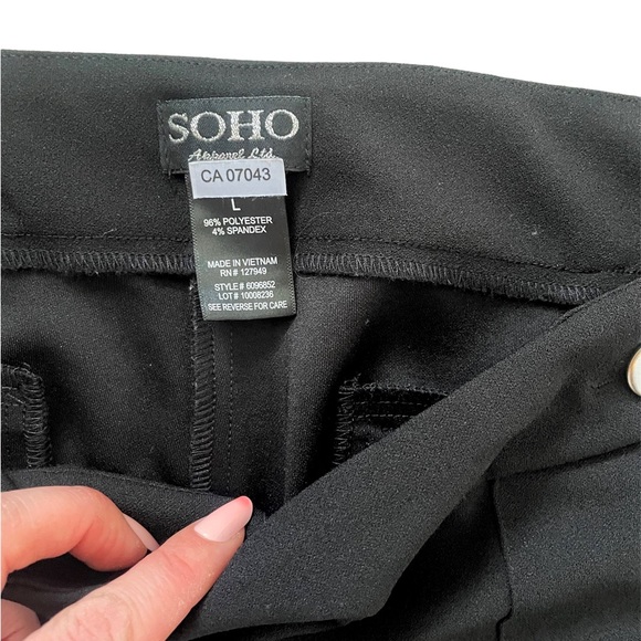 2/$20 💜 Pull On Dress Pant - Relaxed Leg - Black - Picture 2 of 4